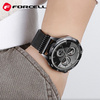 Pasek do Samsung Galaxy Watch Forcell F-Design FS10 stal 20 mm złoty