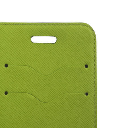 Etui Smart Fancy do Motorola Moto E13 granatowo-zielony