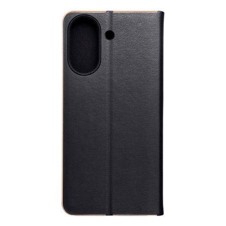 Kabura LUNA Book Gold do XIAOMI Redmi 13C czarny