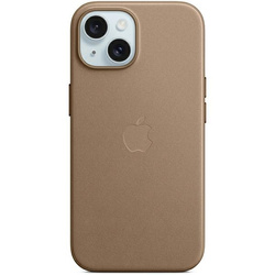 Etui Apple MT3C3ZM/A iPhone 15 / 14 / 136.1" MagSafe jasnobrązowy/taupe FineWoven Case