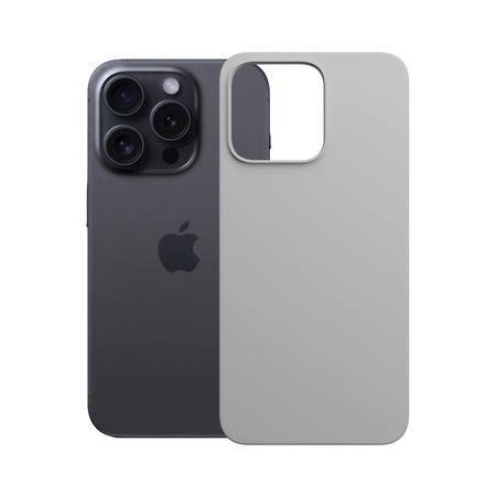 Apple iPhone 16 Pro - 3mk Hardy MagSilicone Natural Titanium