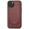 Schutzhülle IPHONE 14 PLUS Mercedes Leather Urban Line (MEHCP14MARMRE) rot