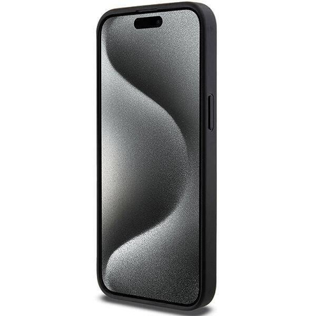 Karl Lagerfeld nakładka do iPhone 13 Pro Max 6,7&quot; KLHCP13XGSACHPK HC GRIPSTAND SAFFIANO CHOUPETTE PINS czarna