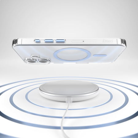 Nakładka Etteri Color Mag do iPhone 16 Plus 6,7" jasnoniebieska