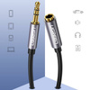 Ugreen przewód kabel przedłużacz AUX 3,5 mm mini jack 1m srebrny (10592)