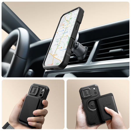 TECH-PROTECT KEVLAR MAGSAFE IPHONE 17 PRO BLACK