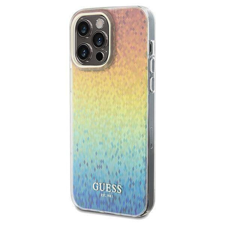 Guess nakładka do iPhone 13 Pro Max 6,7&quot; GUHCP13XHDECMI HC IML FACETED MIRROR DISCO IRIDESCENT