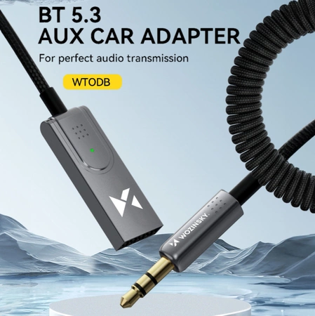 Adapter audio Wozinsky WTODB Bluetooth 5.3 / AUX odbiornik dźwięku