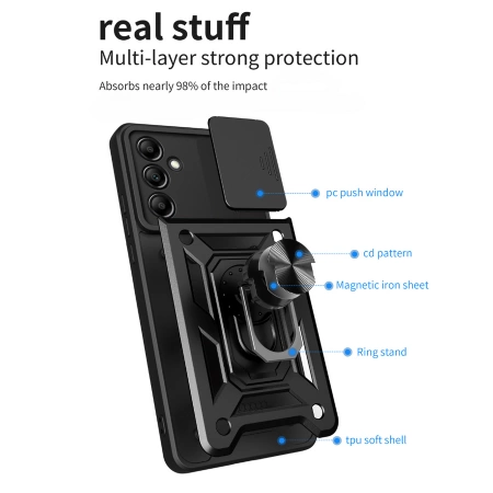 Defender Case Oppo A17 Black