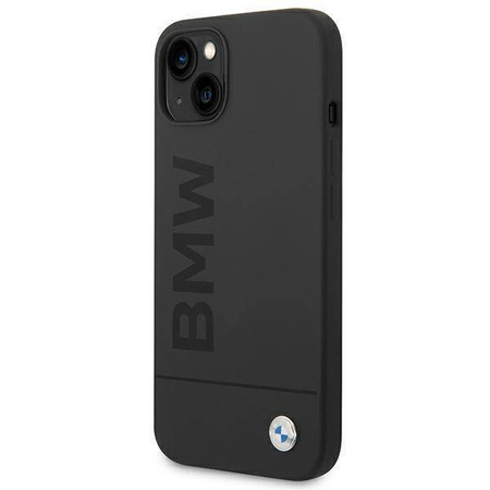 Original Case IPHONE 14 PLUS BMW Hardcase Silicone Signature Logo Magsafe black