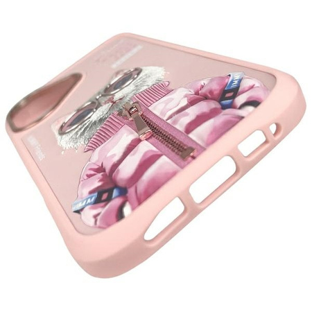 Nimmy etui iPhone 16 6.1" różowy/pink     Cool&Cute 2.0 Cat