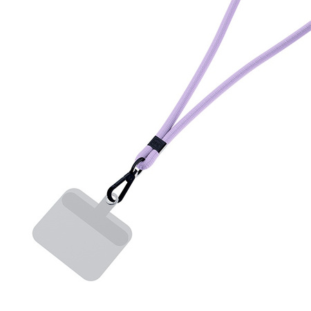 3MK EasyClip Purple (black) smycz do telefonu