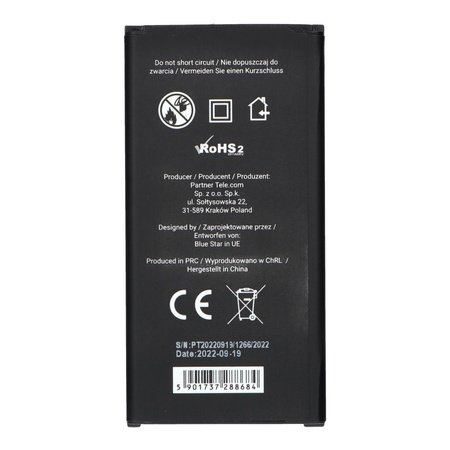 Bateria do Samsung Galaxy S5 2800 mAh Li-Ion Blue Star PREMIUM