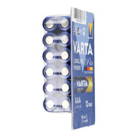 Bateria Alkaliczna VARTA R3 (AAA) 12 szt. Longlife