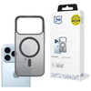 Apple iPhone 17 Pro - 3mk Frosty MagCase Black