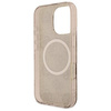 Original Case IPHONE 16 PRO MAX Guess Hardcase IML Peony On 4G Background MagSafe (GUHMP16XH4PYEEW) brown