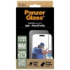 Szkło hartowane PanzerGlass Screen Protector Aluminum Frame Ultra-Wide Fit z aluminiową ramką na iPhone 16 Pro Max