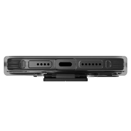 Etui APPLE IPHONE 15 PRO MAX UNIQ Heldro Mount with Stand szare