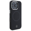 Original Case IPHONE 16 PRO Mercedes Hardcase Silicone Tonal Logo MagSafe (MEHMP16L23SUTTK) black