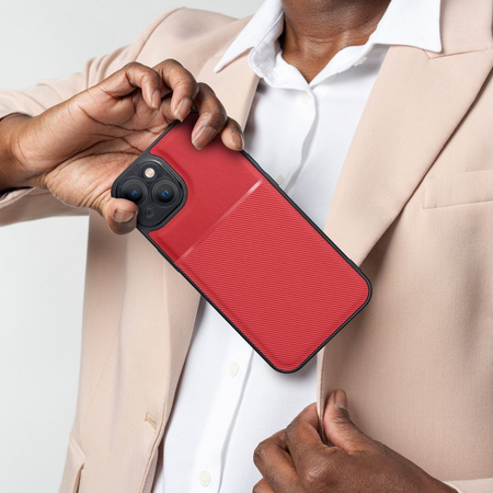 Futerał NOBLE do IPHONE 17 czerwony