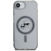 KARL LAGERFELD futerał do IPHONE 16e (SE 4 2025) kompatybilny z MagSafe KLHMPSE4HLSKCK (IML Metal KC Heads) czarny