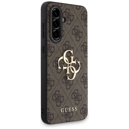 Guess Big 4G Logo Classic Logo Hülle für Samsung Galaxy A36 - Braun
