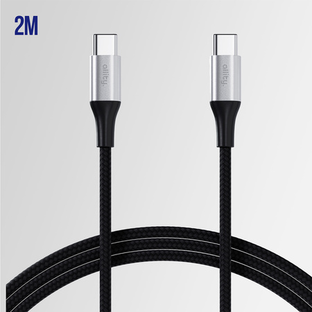 Allity kabel AUC-01 USB-C - USB-C 2,0 m 100W czarny