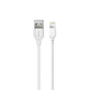 XO kabel NB103 USB - Lightning 1,0 m 2,1A biały