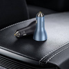 Baseus Golden Contactor Pro USB-A car charger + 2x USB-C 65W dark gray (CGJP010013)