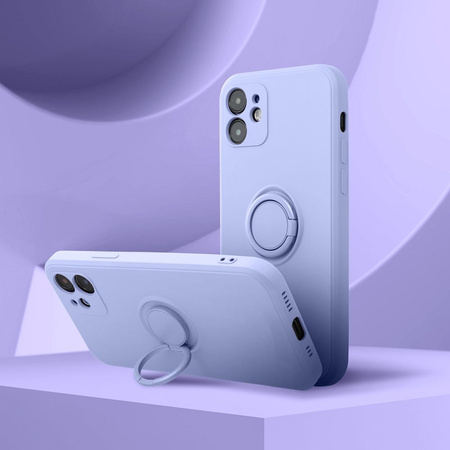 Futerał SILICONE RING do SAMSUNG Galaxy A15 5G fioletowy