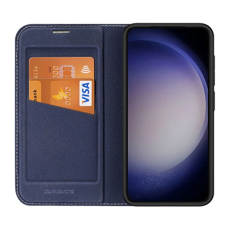 DUX DUCIS Skin X2 - futerał z klapką do Samsung Galaxy S23 Plus niebieski