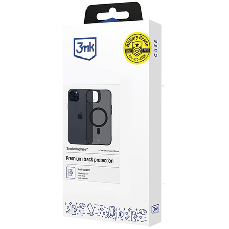3MK Smoke MagCase iPhone 15 6.1"