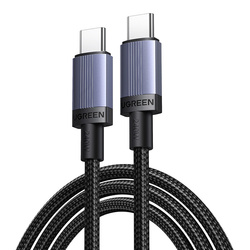 Cable USB-C to USB-C Ugreen L528 100W 0.5m (Gray)