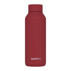 Quokka Solid - Butelka termiczna ze stali nierdzewnej 510 ml (Firebrick Red)