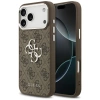 Guess 4G Big 4G Classic Logo Case for iPhone 17 Pro Max Brown - Silver