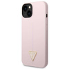 Etui IPHONE 14 PLUS Guess Hardcase Silicone Triangle fioletowe