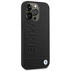 BMW Leather Hot Stamp – Etui iPhone 14 Pro Max (Czarny)