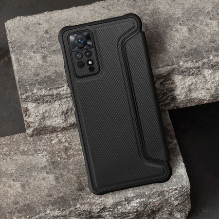 Kabura RAZOR Book do XIAOMI Mi 11 Lite 5G / Mi 11 Lite LTE ( 4G ) / Mi 11 Lite NE czarny