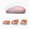 Ugreen MU105 2.4GHz USB wireless mouse - pink