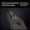 Spigen Optik.tR EZ Fit Kameraschutz für iPhone 14 Pro / Pro Max / 15 Pro / Pro Max - natürliches Titan 2 Stk.