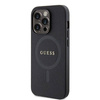 Guess GUHMP15LPSAHMCK iPhone 15 Pro 6,1&quot; schwarz/schwarzes Hardcase Saffiano MagSafe