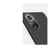 Nillkin Textured Case eine strapazierfähige, verstärkte Hülle mit Gelrahmen und Nylon auf der Rückseite Honor 50 Pro schwarz