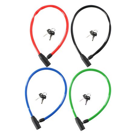 Dunlop - Linka , zapięcie antykradzieżowe do roweru (zielony)