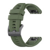 Pasek / opaska do smartwatcha Garmin FENIX 3 / 3HR / 5X / 6X / 6X PRO / 7X / 7X PRO ciemno zielony (4)