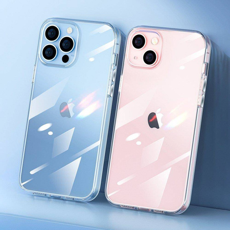 Kingxbar Elegant Series etui iPhone 13 Pro obudowa pokrowiec na tył plecki przezroczysty