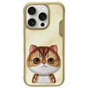 Nimmy etui iPhone 16 Pro Max 6.9" khaki   Big Eyed Pet 2.0 Cat