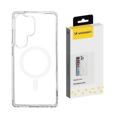 Etui Wozinsky Ultra Clear MagSafe do Samsung Galaxy S25 Ultra - przezroczyste
