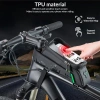 Rockbros 029-1BK Fahrradtasche für Rahmen mit Telefonabdeckung – Schwarz