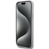 Guess GUHCP15MPS4DGPS iPhone 15 Plus 6.7&quot; silver/silver hardcase Strass Metal Logo