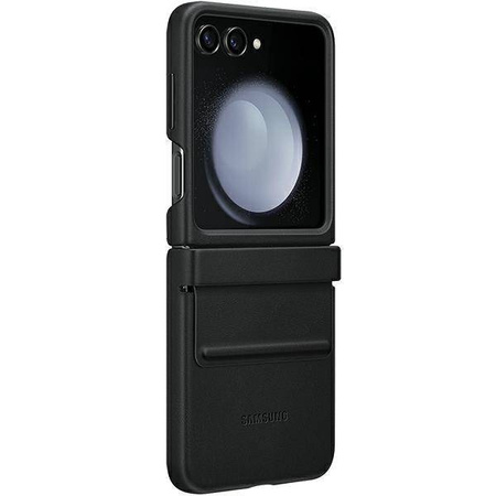 PU leather case for Samsung Galaxy Z Flip 5 - black
